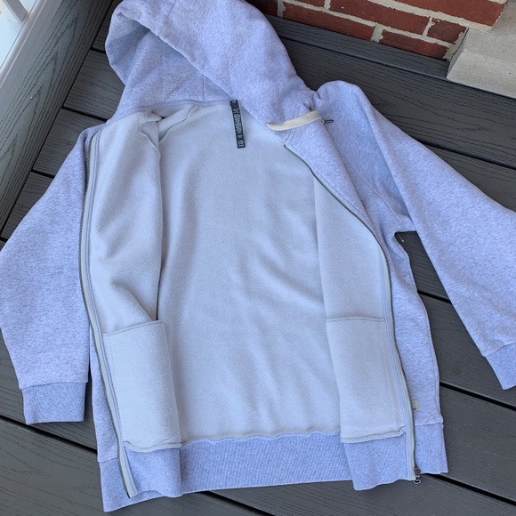 Vuori Restore Oversize Organic Cotton Blend Zip Hoodie - Picture 7 of 14